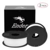 Creality Ender Filament PLA 1.75mm 2KG Twin Pack White